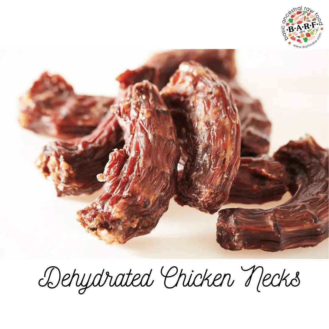 Dehydrated Chicken Necks 100gms