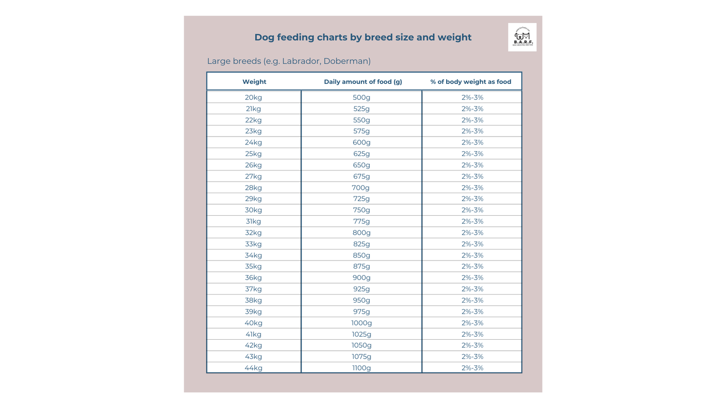 Raw Dog Food Lamb Recipe - 4kgs