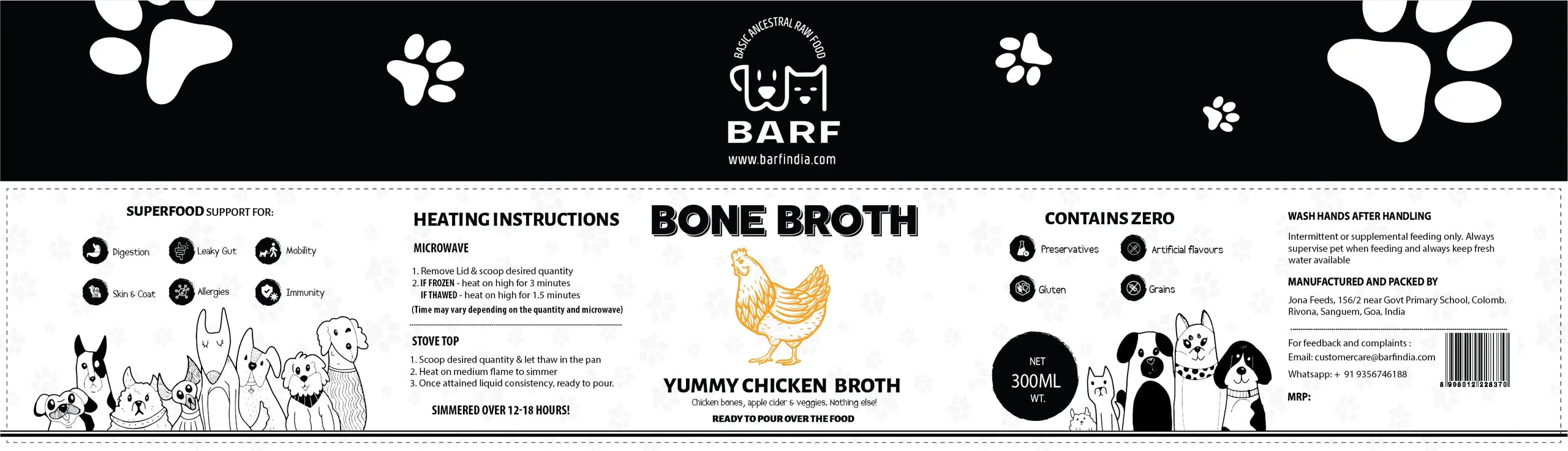 Bone Broth for dogs