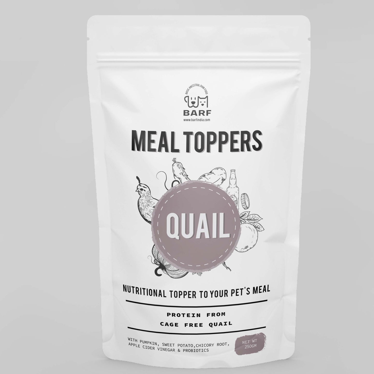 Quail Meal Toppers - 250 gms