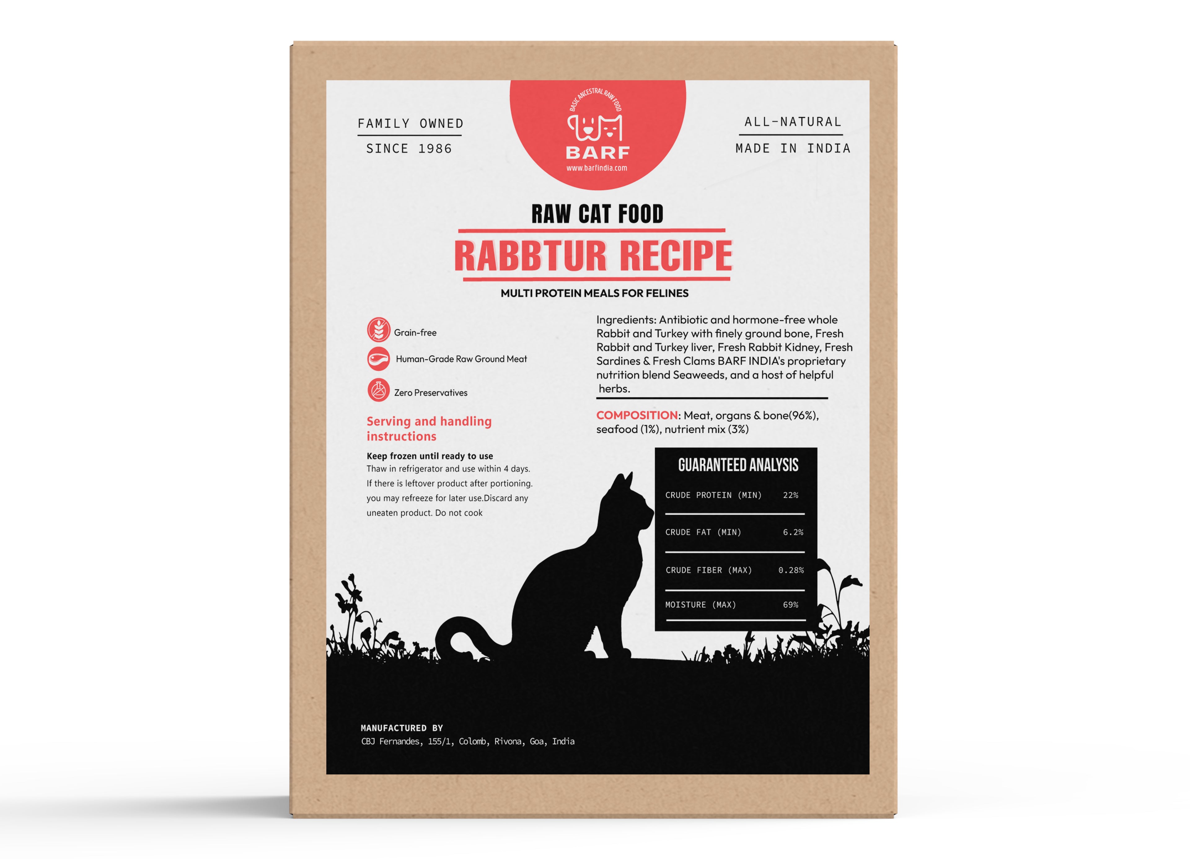 Raw Cat Food www.barfindia.com