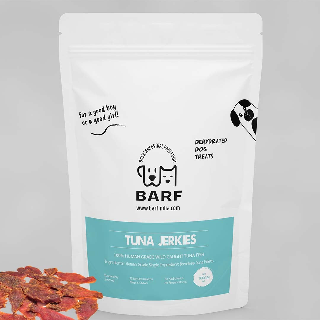 Tuna Fish Jerky - 100 gms www.barfindia.com