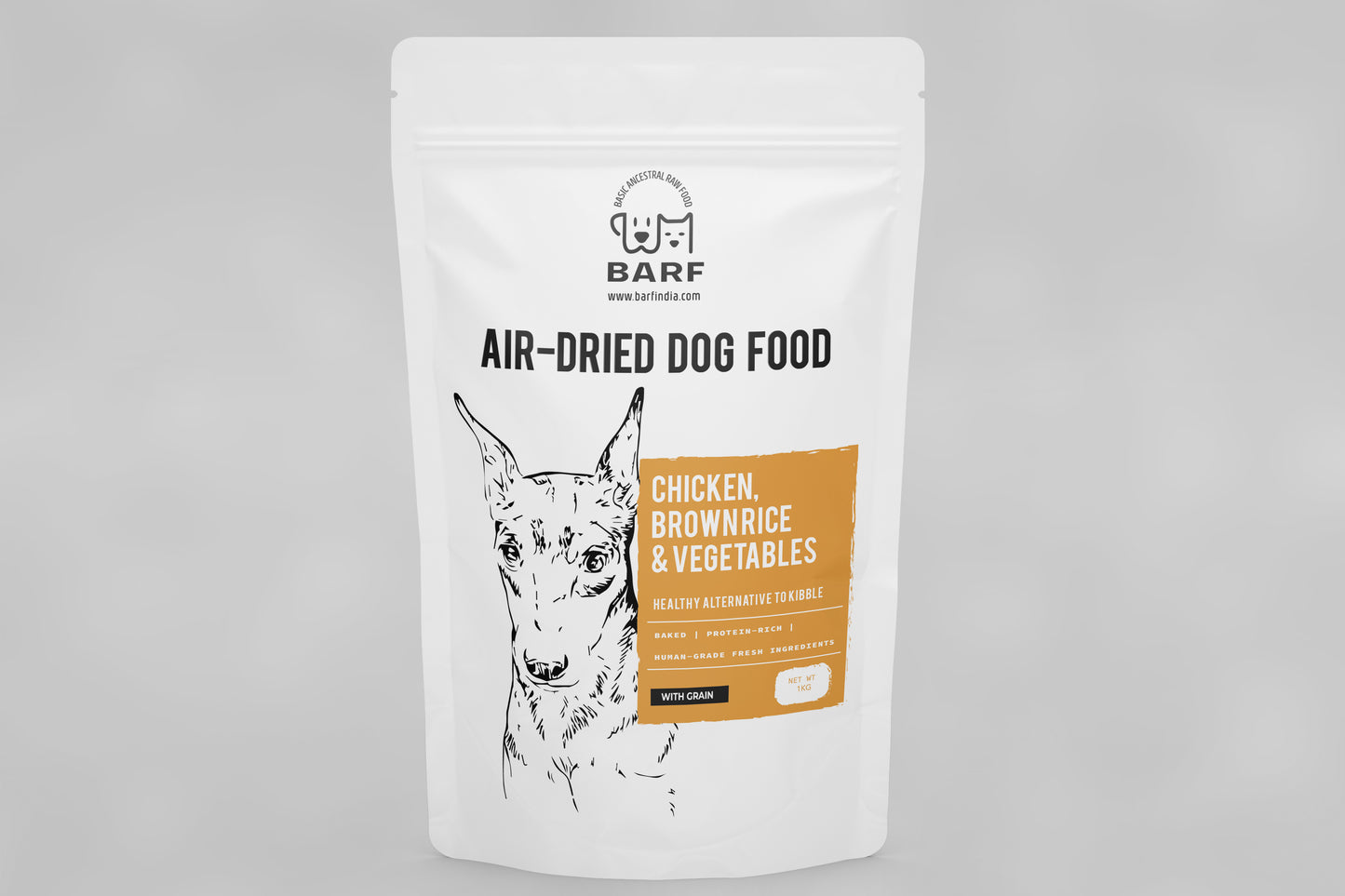 Air Dried Dog Food Chicken & Brown Rice