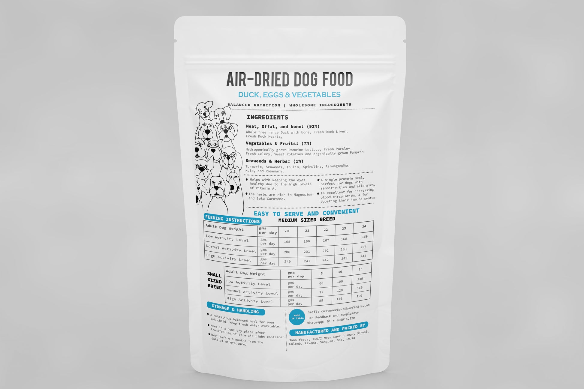 Air Dried Dog Food