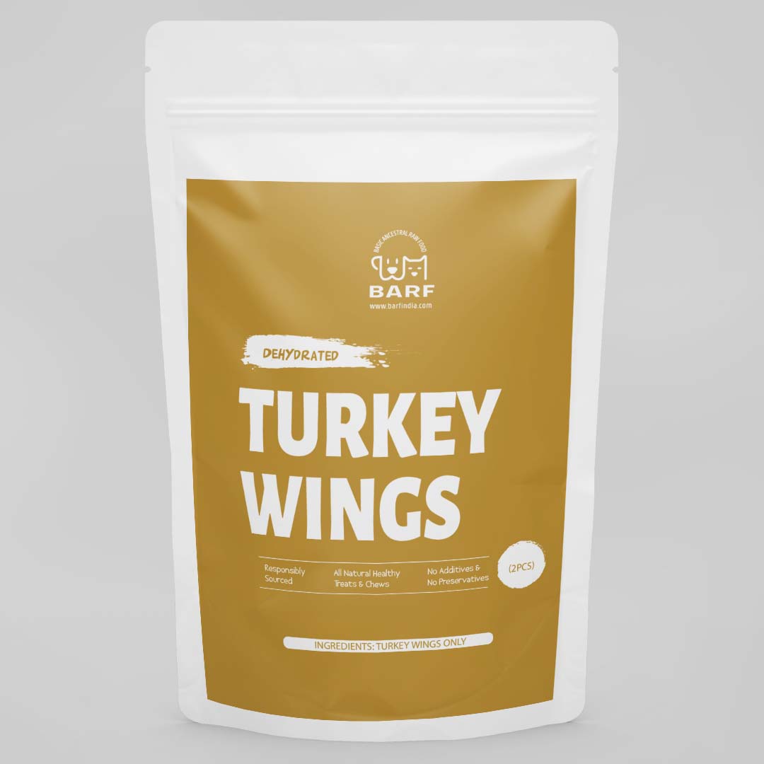 Turkey Wings Dehydrated -2 pcs www.barfindia.com