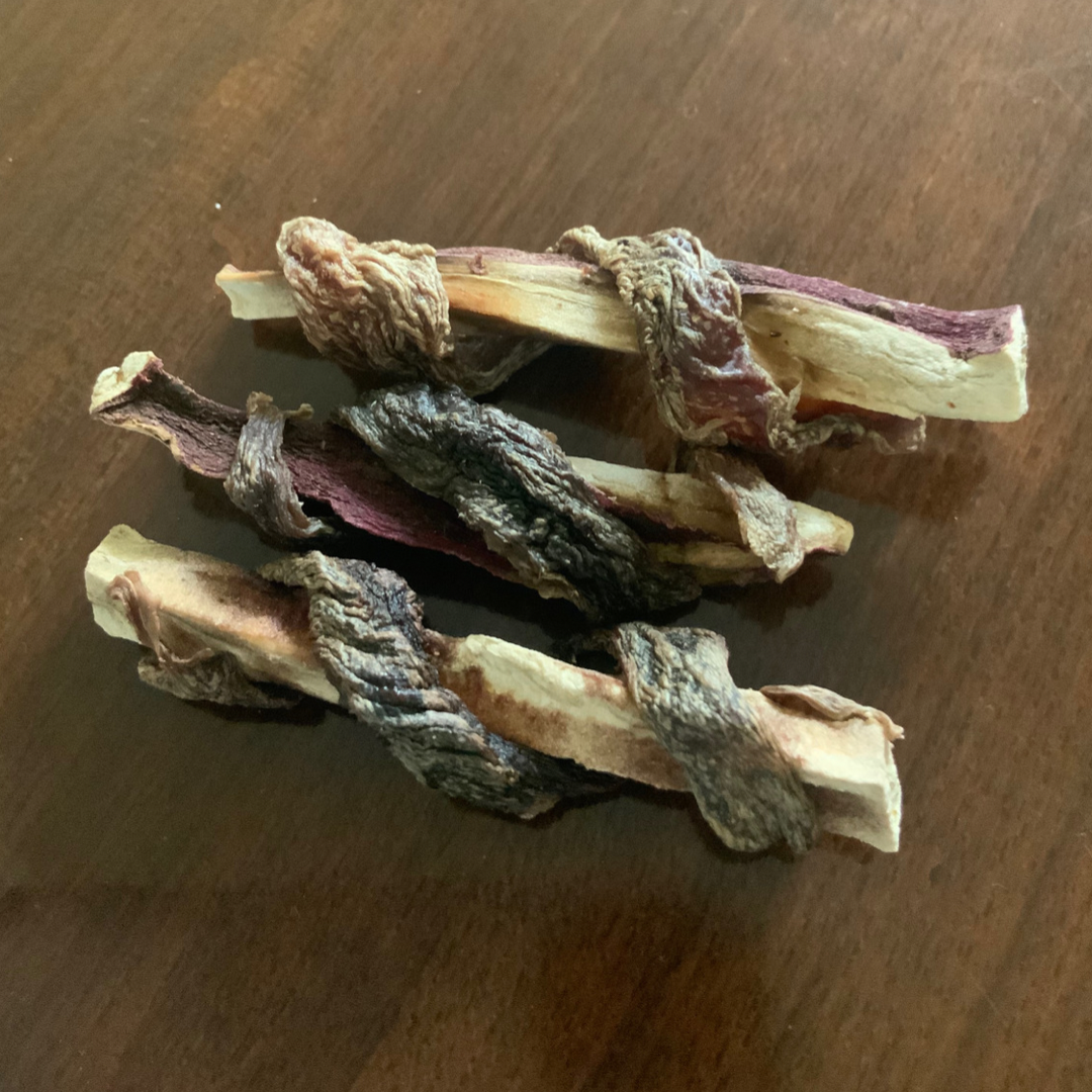 Long Lasting Dog Treat Chews - Sweet Potato and Duck Wraps Dog Treat - 100 gms